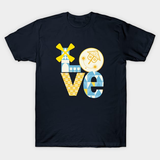 A World of LOVE - Classic Edition T-Shirt by 5571 designs